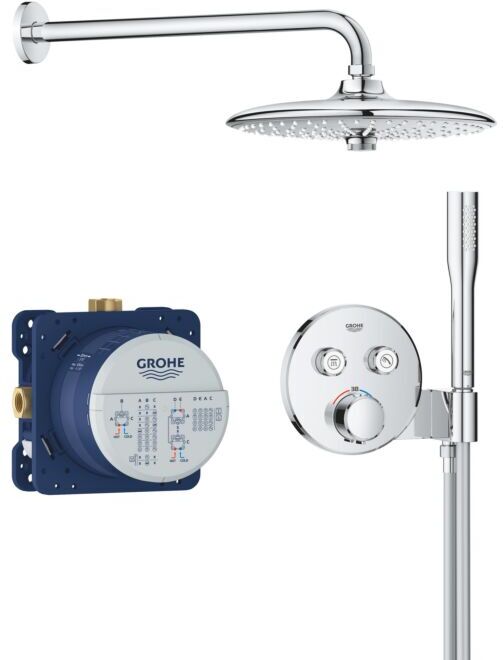 Grohe Precision SmartControl Duschsystem 34878000 Unterputz mit Vitalio Joy 260, chrom