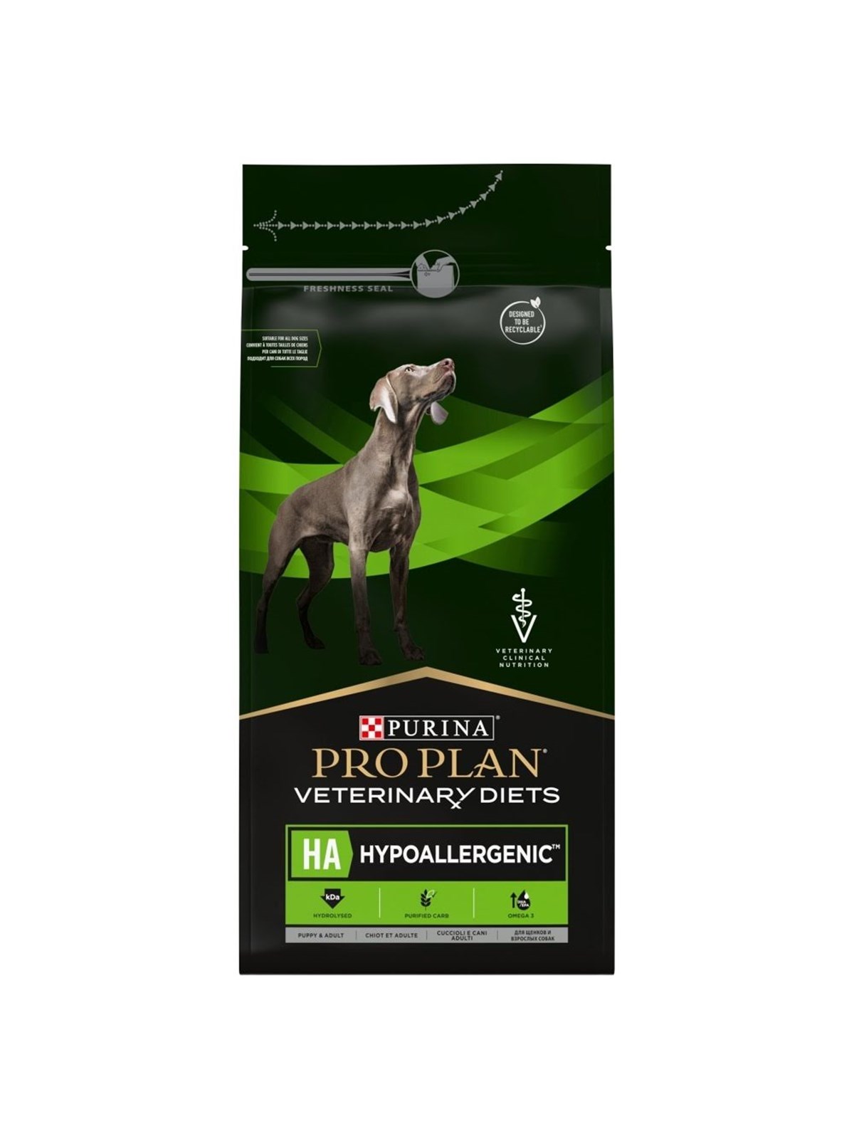 PURINA NESTLE Pro Plan Veterinary Diets Canine Hypoallergenic - Trockenfutter für Hunde - 1,3kg