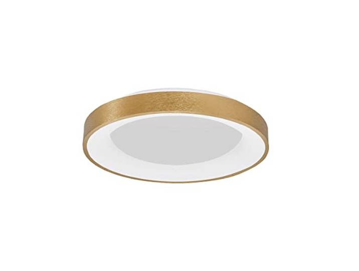 Merano Bancroft 60 cm integriertes LED-Halbbündiglicht, gebürstetes Goldaluminium, LED, 50 W, 3250 lm, 3000 K