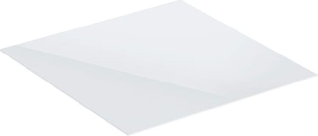 Geberit Abdeckung One pour armoire latérale + élément latéral, blanc/verre (505082001)