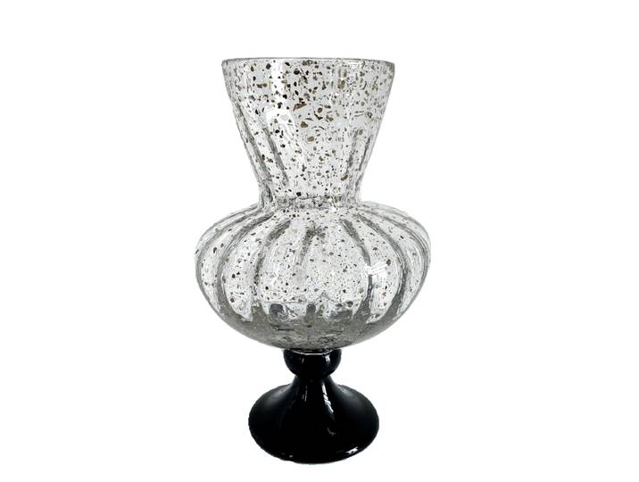 Fenton médiéval saupoudrage or et verre vase gobelet français sens art vent lampe fleur dispositif eau élevage arrangement floral