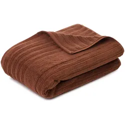 Gözze Frottierserie Mailand Bamboo braun Waschhandschuh 17x24 cm