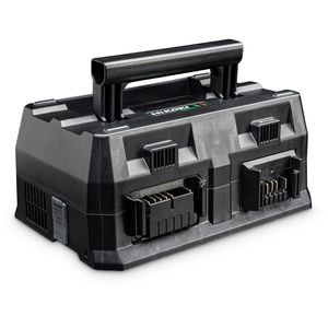 HiKOKI Werkzeugakku-Ladegerät UC18YTSLW1Z, für 2x 12 V, 2x 14,4 - 36 V Schiebeakkus, Schnellladegerät