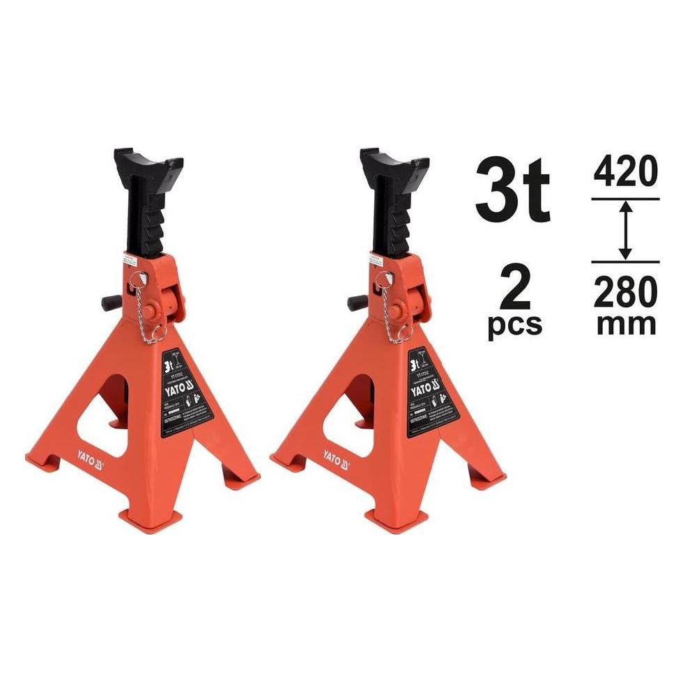 Yato Jack Stands 3t 2pcs (3000 kg) (YT-17311)
