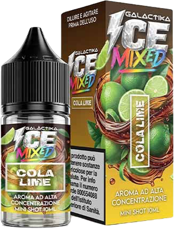 Galactika Cola Lime Ice Mixed Aroma Mini Shot 10ml Ghiaccio