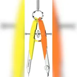 STAEDTLER Geozirkel Mars Comfort 556 max. Ø d. Kreises 225mm, gelb/orange