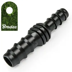 Steckverbinder 20mm auf 25mm Reduzierkupplung Schlauchverbinder Tropfschlauch Perlschlauch Bradas DSWA01-2520L