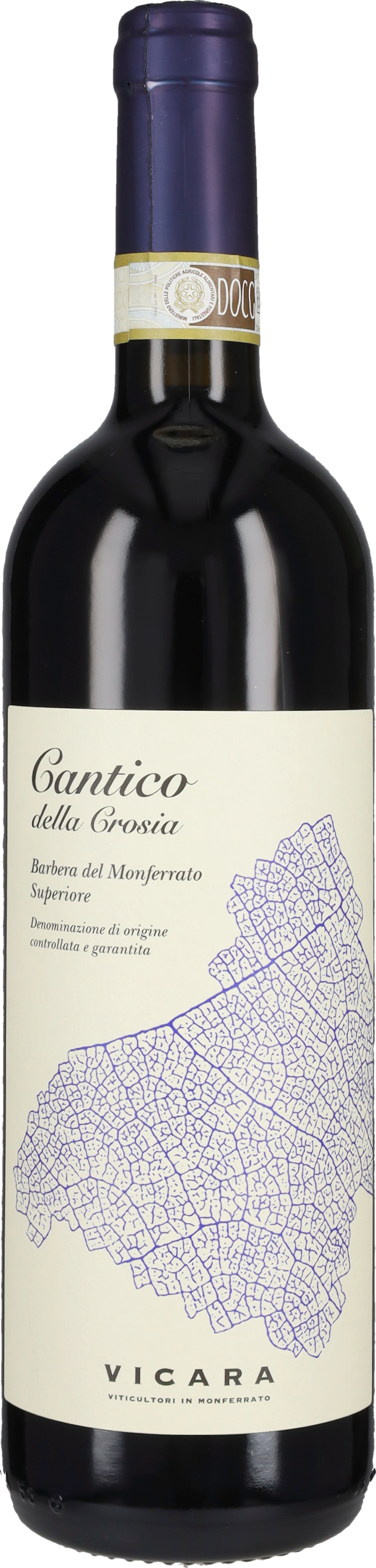 Barbera del Monferrato Superiore 'Cantico della Crosia' Vicara 2020