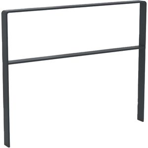 WSM Fahrradständer 9620, Bodenmontage, Anlehnparker, beidseitig, Breite 100cm, für 2 Fahrräder