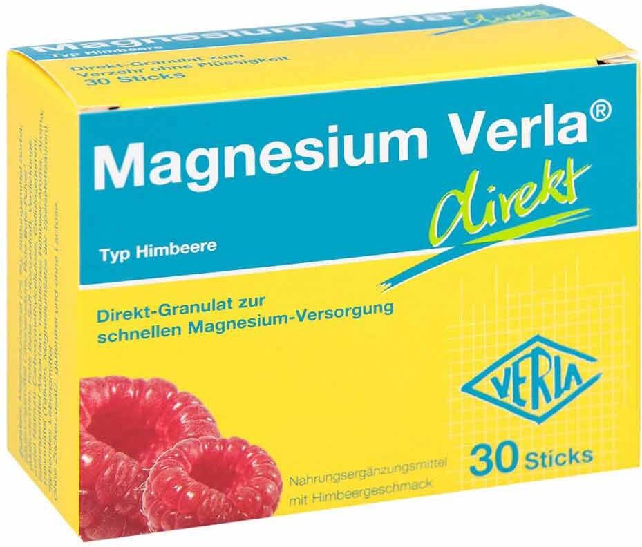 Magnesium-Verla Magnesium Verla direkt Granulat Himbeere