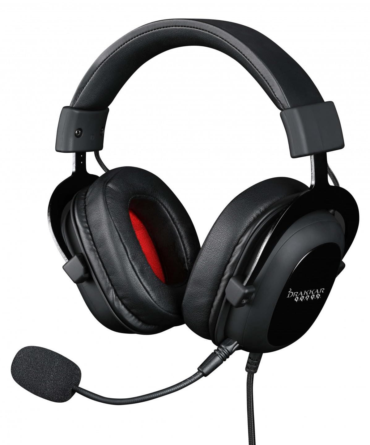 Konix Drakkar KX DKP 7.1HYBRID gaming hoofdtelefoon met kabel, zwart