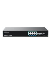Grandstream Networks Grandstream Switch Unternehmen verwaltet L3 managed 8 x 2.5 GBase-T + 2 x 1 Gigabit Ethernet SFP+ Desktop an Rack montierbar PoE++ (GWN7821P)