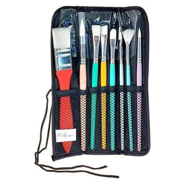 Adar Ein Satz Pinsel zum Malen mit Farben (54615429)
