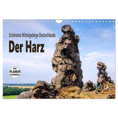 Der Harz - Schönstes Mittelgebirge Deutschlands (Wandkalender 2026 DIN A4 quer), CALVENDO Monatskalender