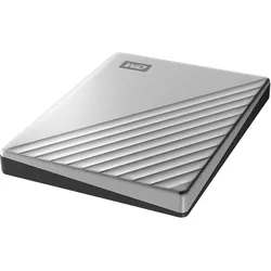 WD My Passport Ultra mobile Festplatte 2 TB  silber