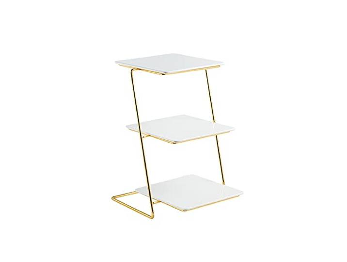 KFGISD, Hochzeitsfeier Desserttisch Elegantes Schmiedeeisen Cupcake Tablett... ,Kuchenständer