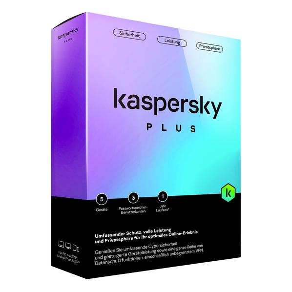 Kaspersky Plus Sierra Box (1 User, 12 Monate) (KL1042G5EFS)