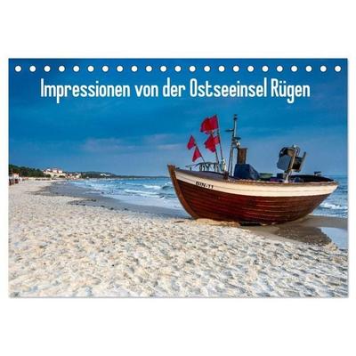 Impressionen von der Ostseeinsel Rügen (Tischkalender 2027 DIN A5 quer), CALVENDO Monatskalender