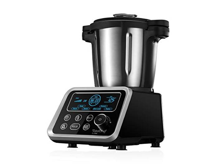 Ufesa Totalchef RK5 Küchenmaschine mit Kochen, verschiedene Programme zum Kochen, 1700 W Leistung, LCD-Display, Karaffe mit 3,5 l Fassungsvermögen, Inklusive Rezeptbuch PDF, BPA-frei