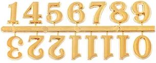 Daily Discovery DIY Clock Numerals Wall Clock Replacement Parts Roman Numeral Clock Stickers For Quartz Clock Repair gold Nnumerals
