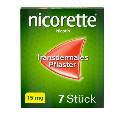 Nicorette TX Pflaster 15 mg 7 St transdermal