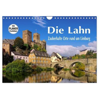 Die Lahn - Zauberhafte Orte rund um Limburg (Wandkalender 2026 DIN A4 quer), CALVENDO Monatskalender
