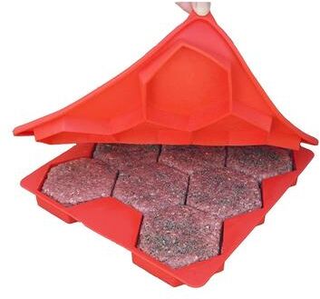 Utopia Alley Burger Master Innovative 8-in-1 Burger Press, Freezer Container Makes 8 Quarter-Pound Burgers 32 Oz.