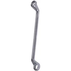 SW-Stahl, Schraubenschlüssel, 00180L Doppelringschlüssel-Satz 6-22 mm, 8-teilig tief gekröpft I Ringschraubenschlüssel I