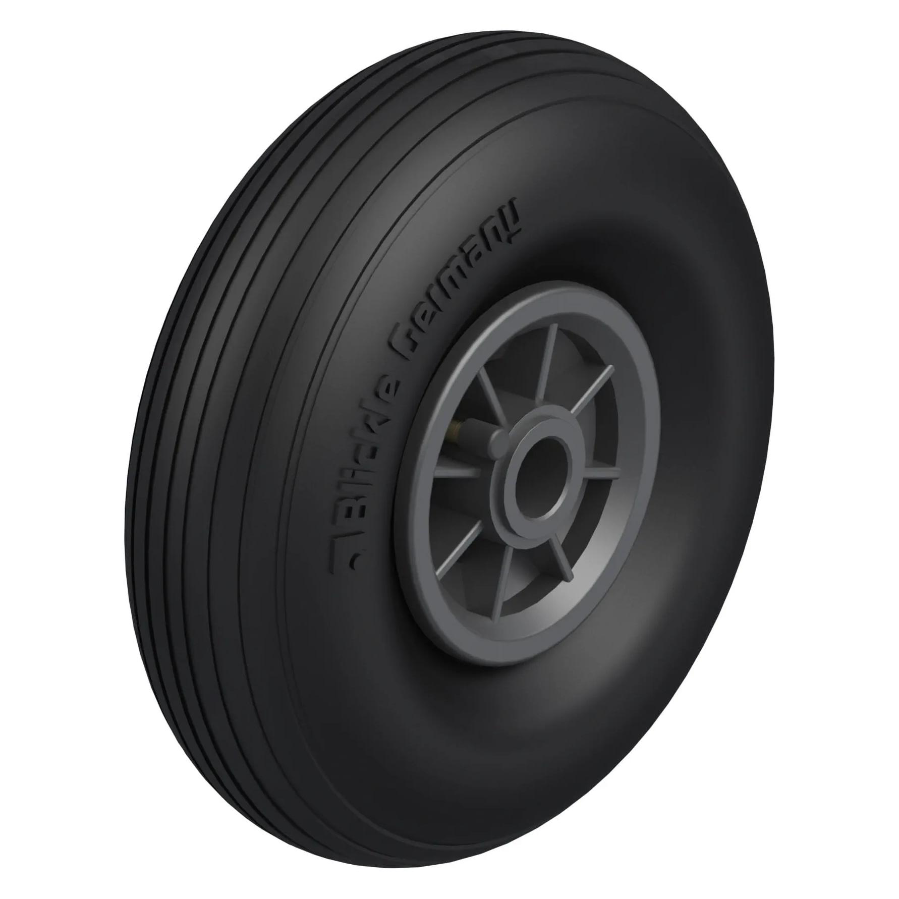 Blickle 25296 PK 260/25-75G Rad-Luftreifen Rad-Durchmesser 260 mm Tragfähigkeit max. 150 (25296)