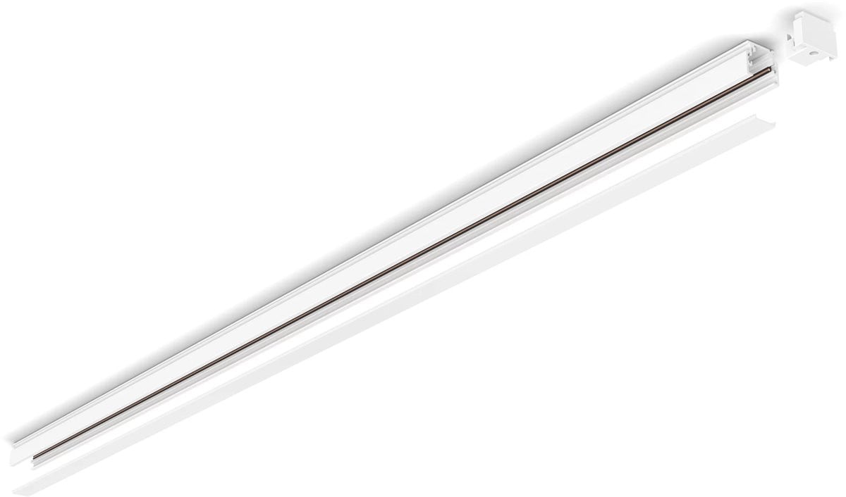 Philips Hue Perifo railsysteem van 1 meter voor 5 spots of hanglampen en 1 kleine lichtbuis