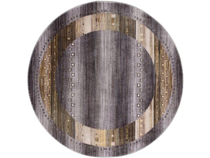 Teppich OCI DIE TEPPICHMARKE Ovation Lorin , grau, B:140cm H:11mm L:140cm, Kunstfaser, Teppiche, Teppich, weich durch Microfaser, Glanz, Wohnzimmer