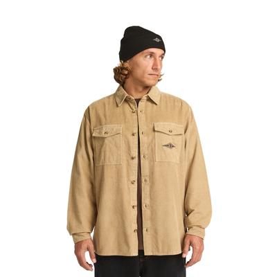 Langarmhemd BILLABONG "Bong Days", Herren, Gr. L, khaki, Obermaterial: 100% Baumwolle., Hemden