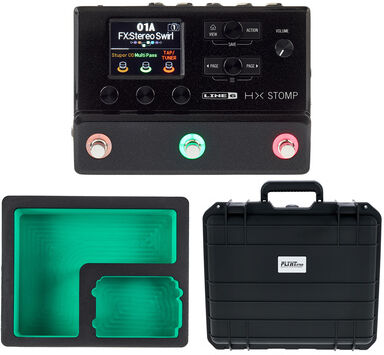 Line6 HX Stomp Inlay Case Bundle Noir
