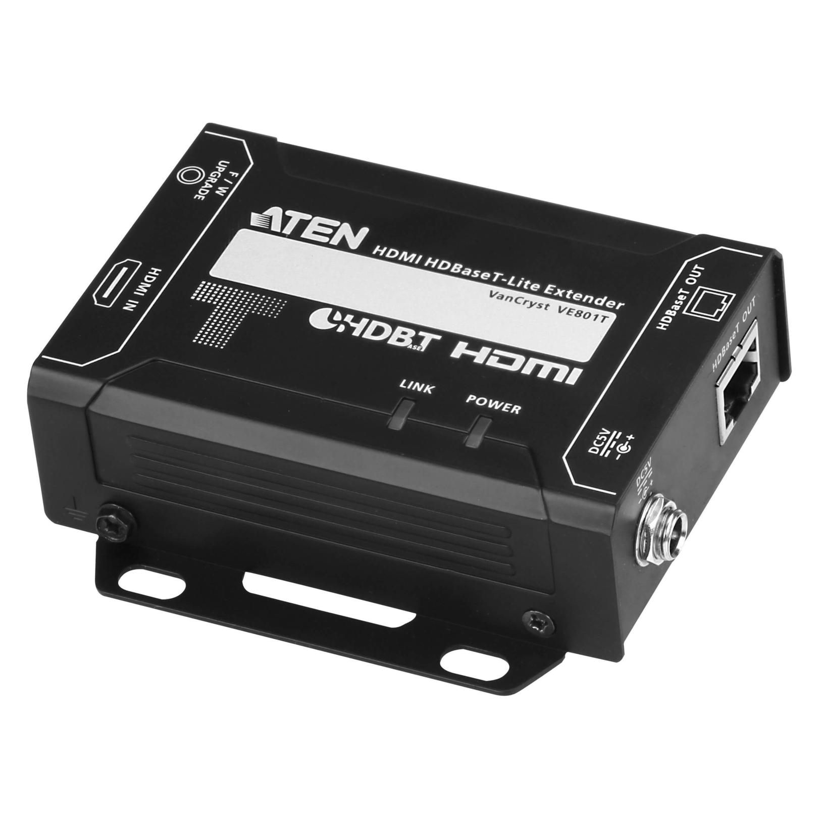 Aten VanCryst VE801 HDMI HDBaseT-Lite Extender, Transmitter (VE801T-AT-G)