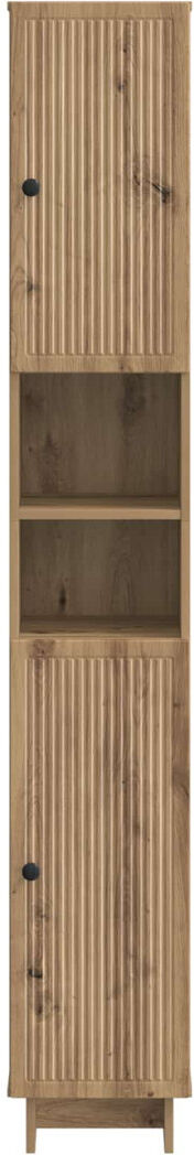 Brayden Studio Bathroom Storage Artisan Oak 190cm H X 30cm W X 31cm D