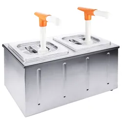 Contacto,Saucendispenser mit Kühlung, 2 Behälter