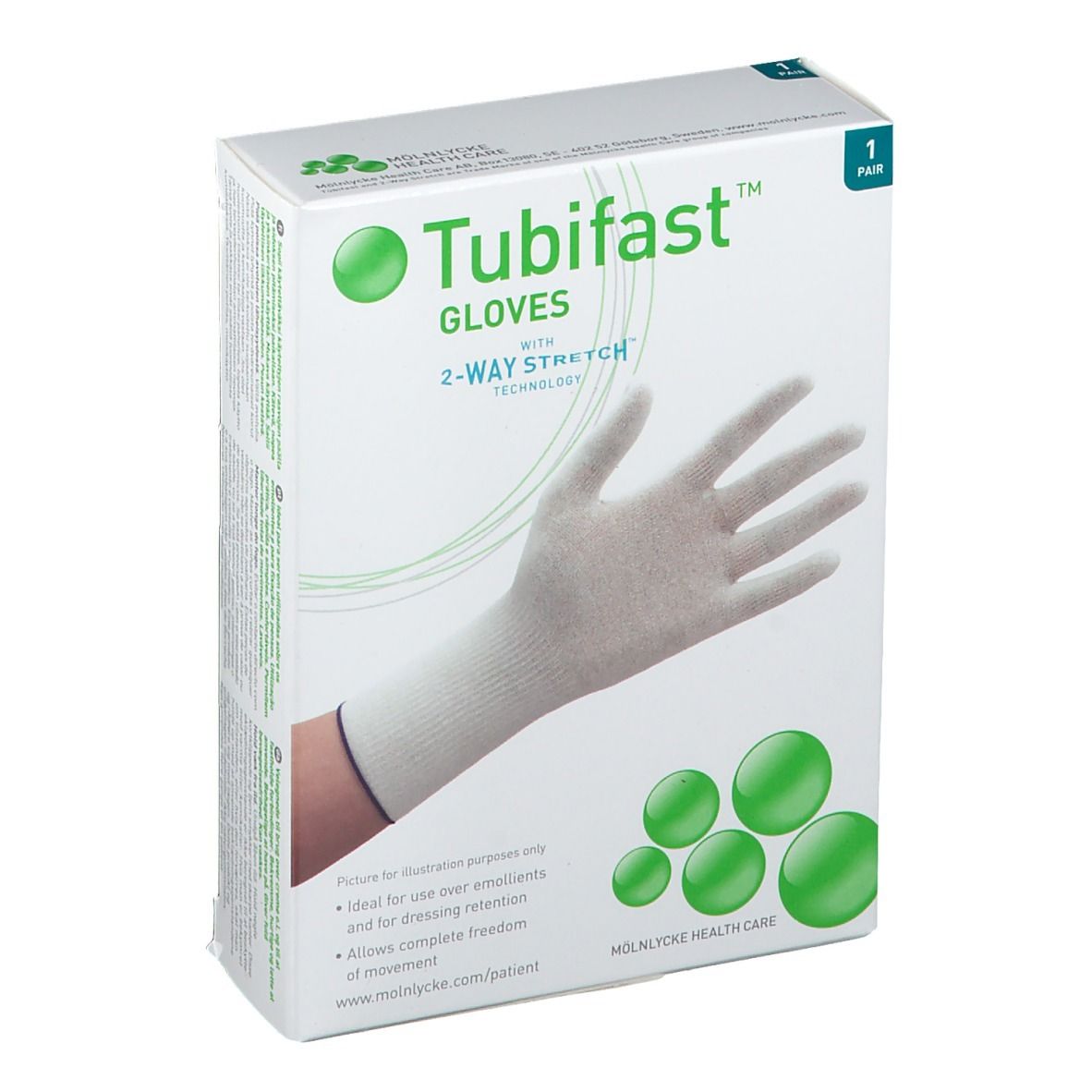 Tubifast Garments Handschuhe Kind S 2 St