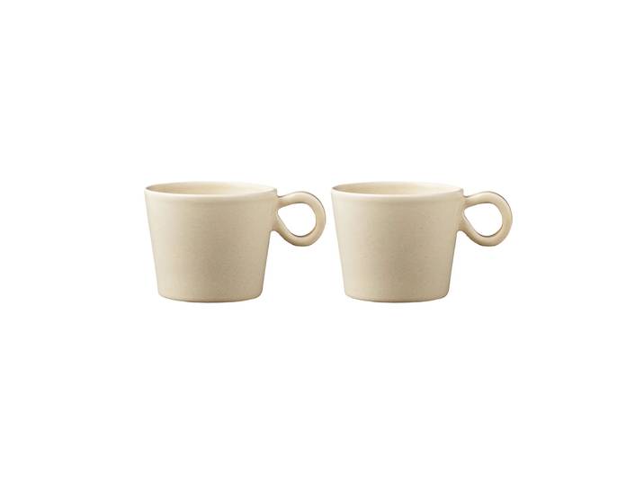 PotteryJo Tasse avec poignée Daria Lot de 2 Sand
