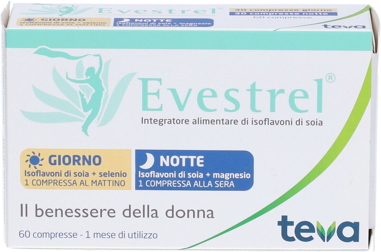 TEVA ITALIA Srl Teva, Evestrel, 60 Compresse
