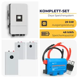 SET Deye SUN-20K-SG05LP3-EU-SM2 mit 3x Deye SE-F16 Batteriespeicher | 20 kW 48 kWh
