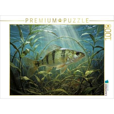 CALVENDO Puzzle Klares Wasser, starke Bisse. | 1000 Teile Lege-Größe 64x48cm Foto-Puzzle für glückliche Stunden, Game von , Calvendo Puzzle