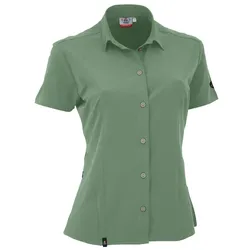 Maul Sport Damen Vilsalpsee II Kurzarmbluse - 44 - mineral green