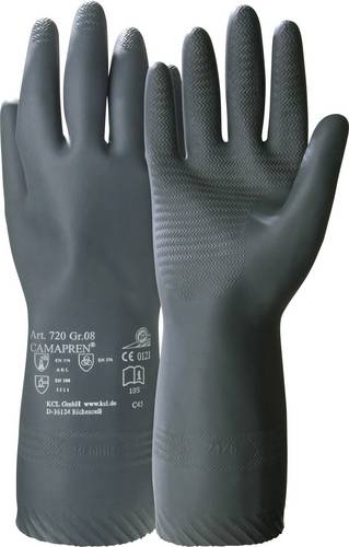 KCL 720-8 Camapren Chloropren Chemiekalienhandschuh Größe (Handschuhe): 8, M EN 388, EN 511 1 Paar