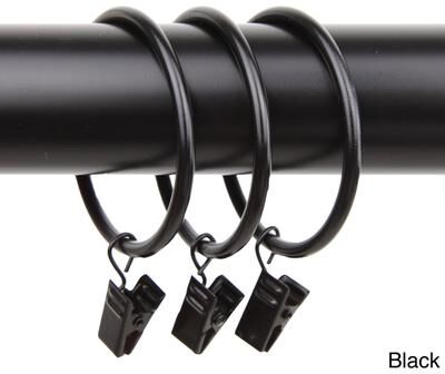 InStyleDesign 2 inch Curtain Rings - Set of 10