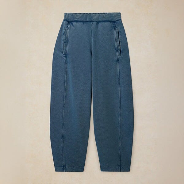 White Stuff Ashley Barrel Joggers Dark Blue