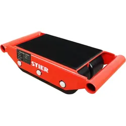 Stier, Transportwagen, Fahrwerk mit 6 Nylon-Rollen, Tragkraft 6000 kg