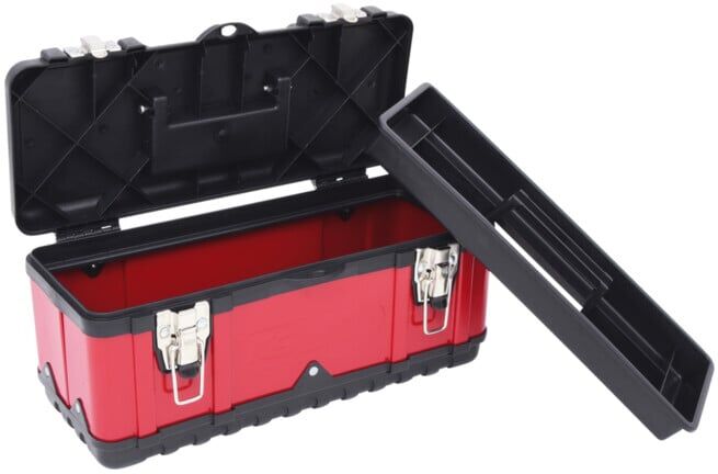Caisse à outils plastique/tôle KS Tools 395x180x170mm (850.0355)