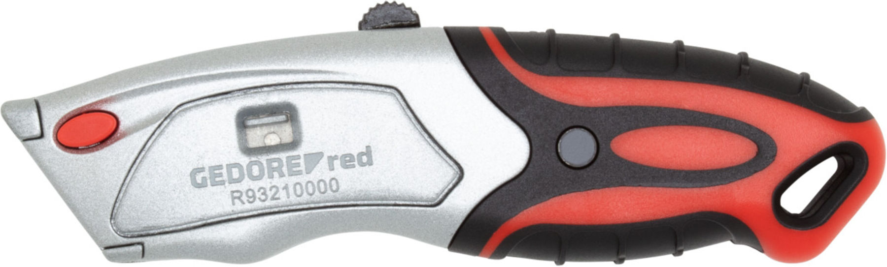 Gedore R93210000 Profi-Cuttermesser 6 Klingen Mehr-Komponenten-Griff ; Gedore Red (3301598)