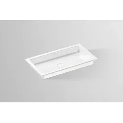 Alape Unterbaubecken RE700.4 2258500 Weiß