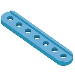 Makeblock Lochstab 0412, Aluminium eloxiert, 4x12 mm, Ø4,1 mm Bohrungen - Länge: 60 mm